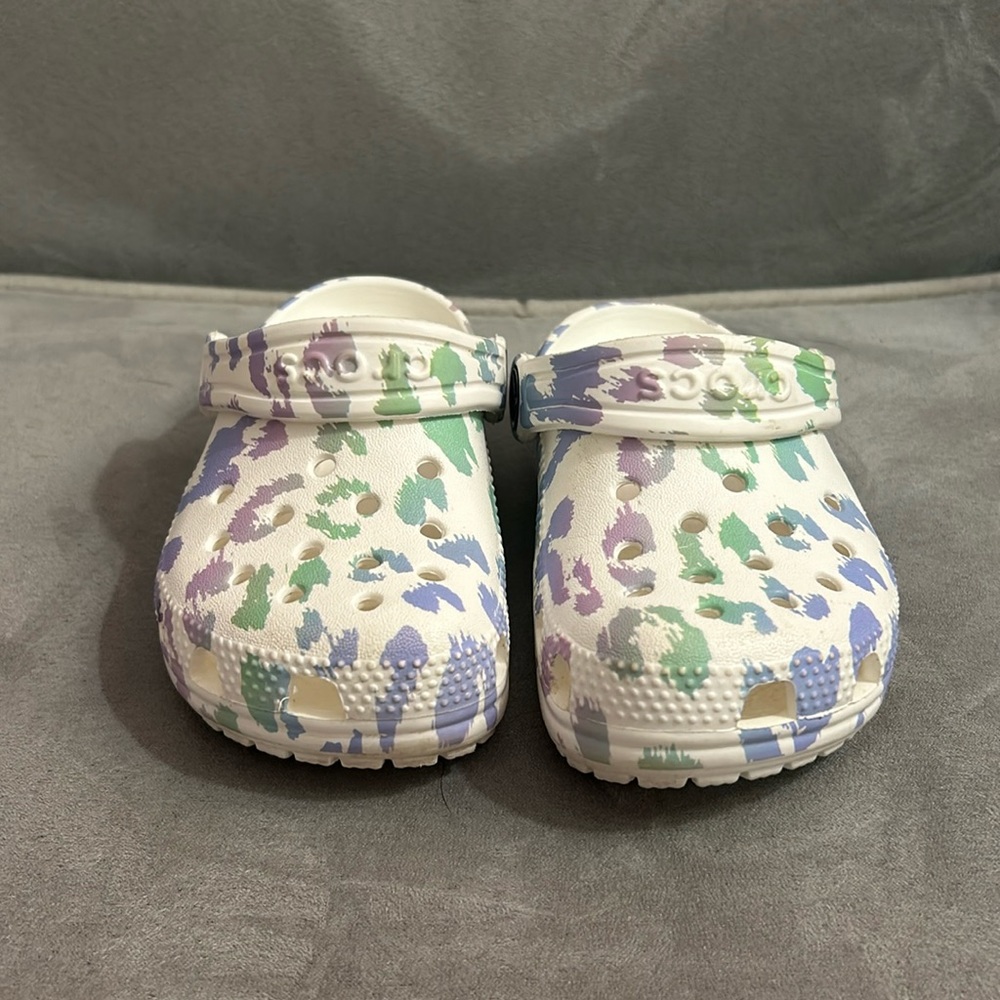 Cheetah Toddler Crocs